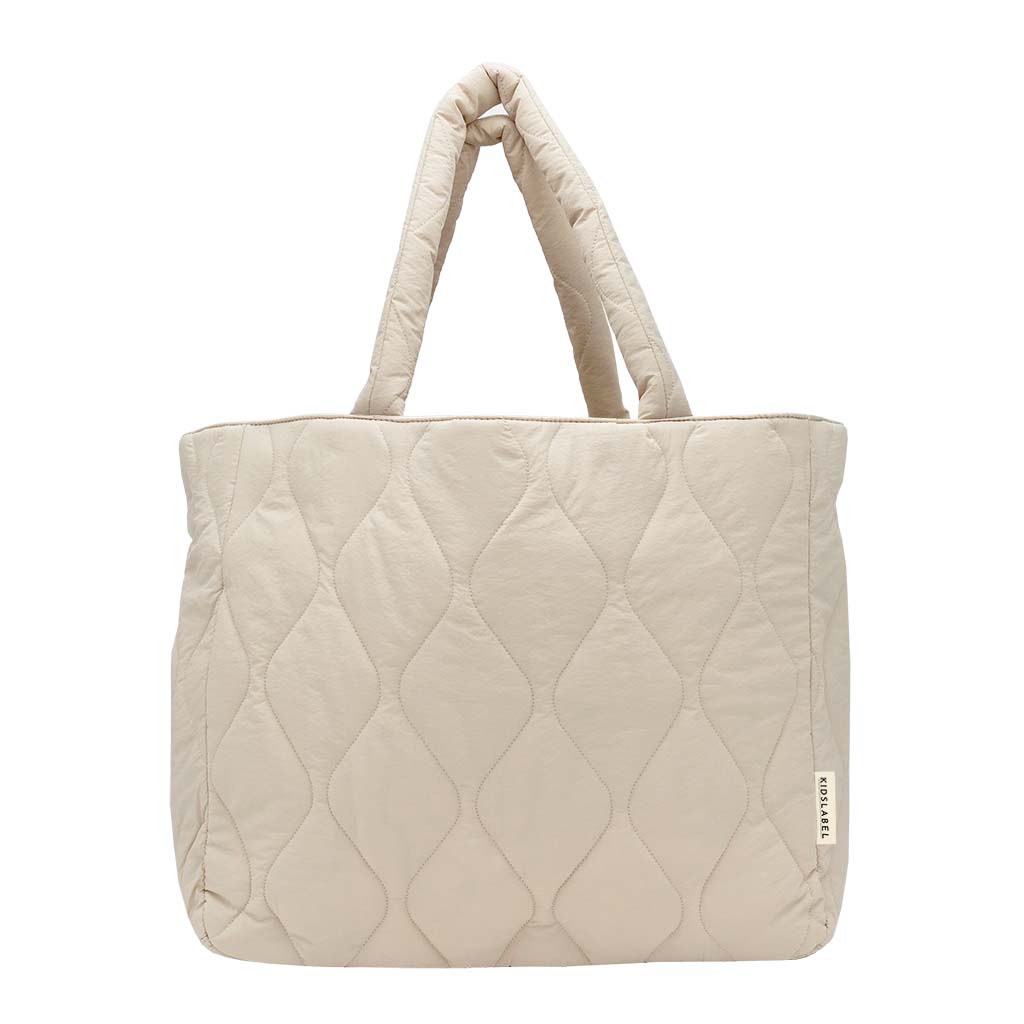 Luiertas - Quilted - Beige in Beige
