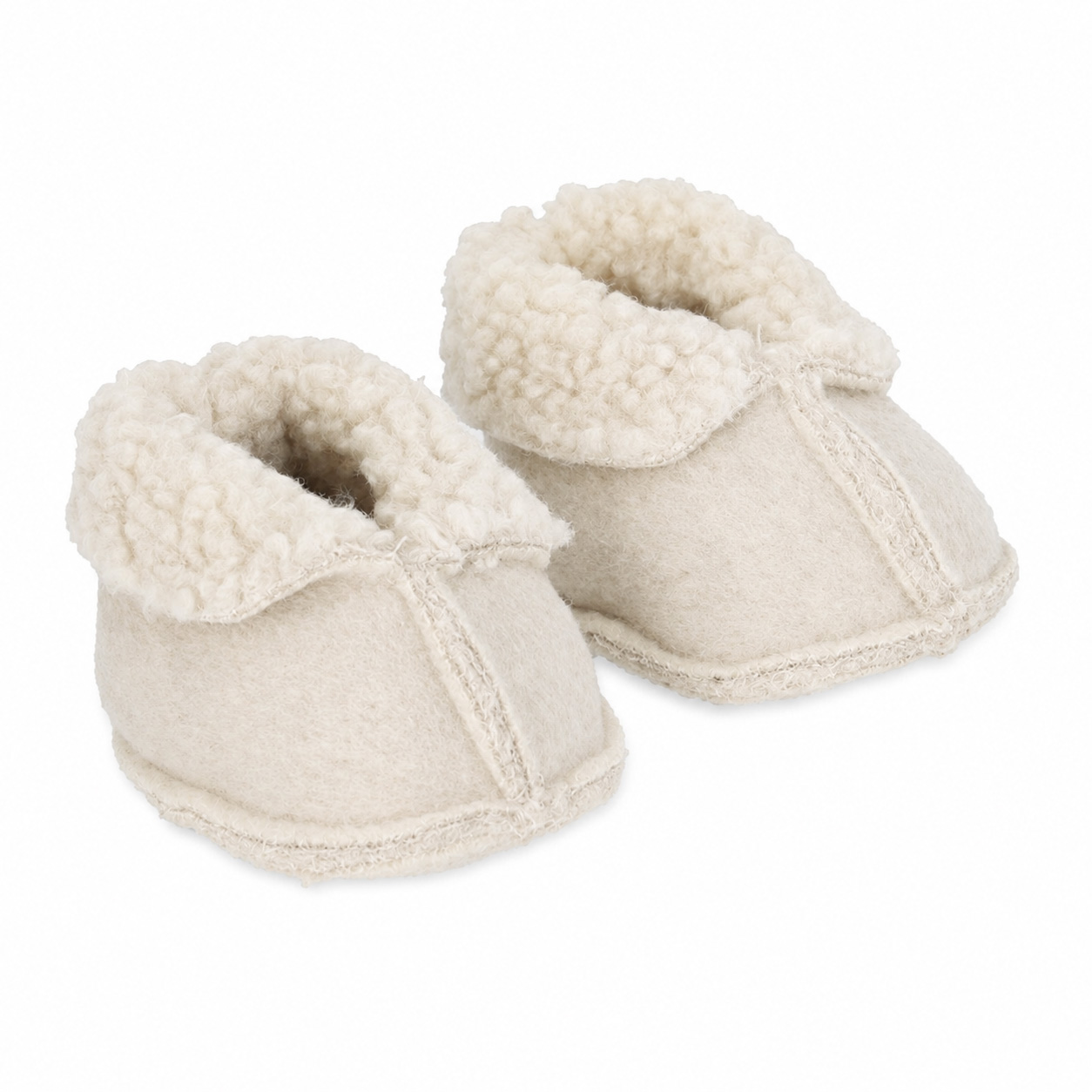 Babyslofjes - Teddy - Beige in Beige