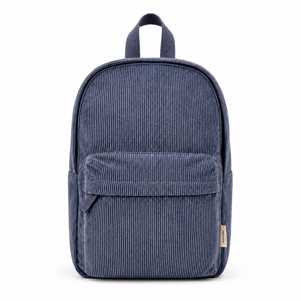 Rugzak - Corduroy - Large - Grey / Blue · Grey / Blue
