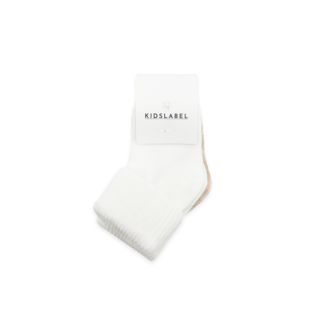 Sokjes - Newborn Socks - Set van 2 - Meerkleurig · Meerkleurig